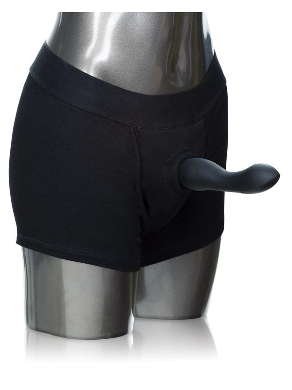 Packer Gear Boxer Brief Harness Dildo - Come As You Are