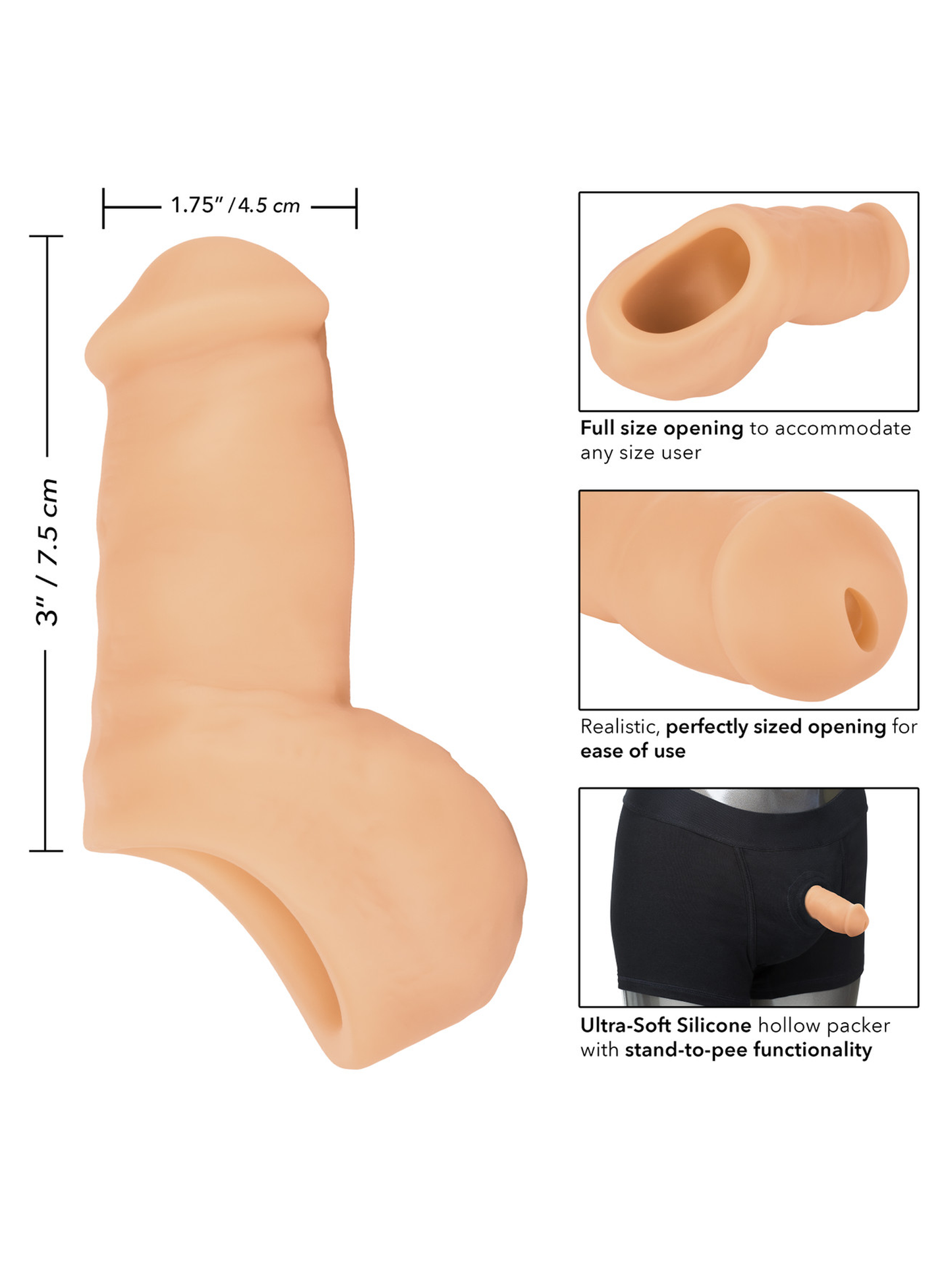 Packer Gear Silicone Softie Packer STP Details