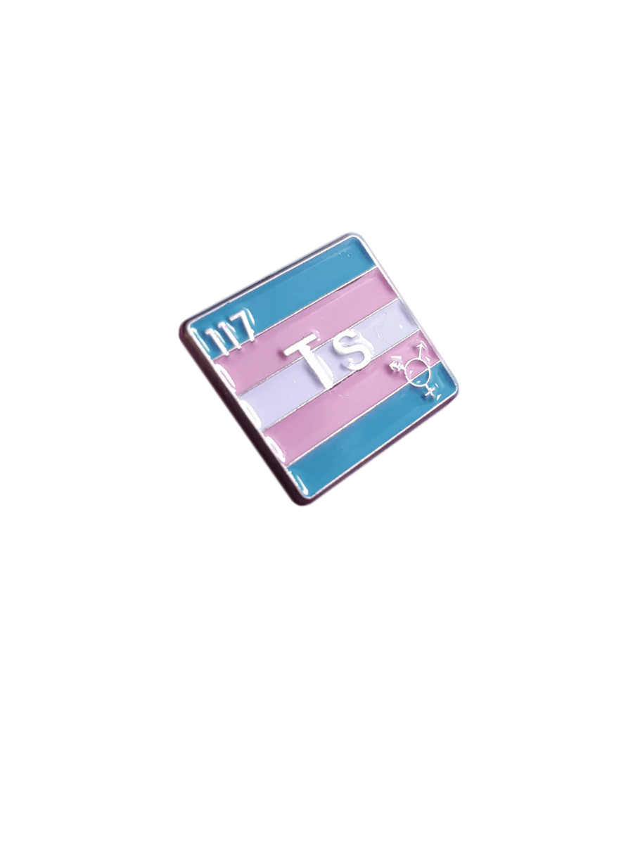 Queer Chemistry Transgender Pin