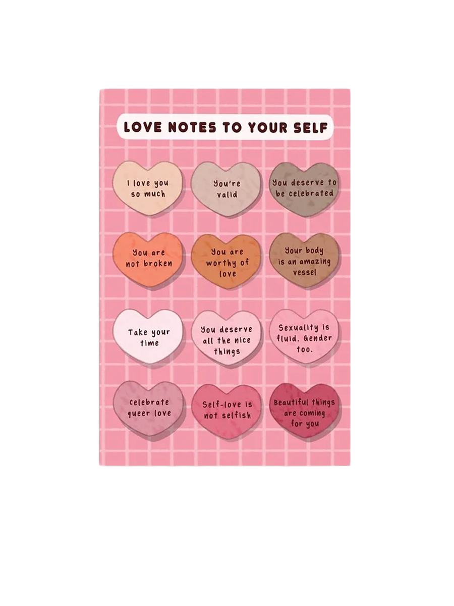 Yas Petit Poulet Love Notes Sticker Sheet