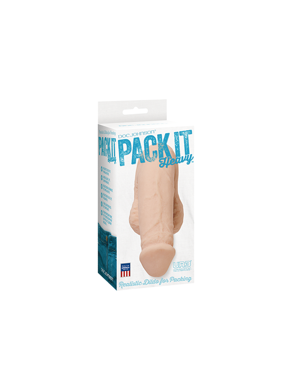 Doc Johnson Heavy Packer Vanilla Box - GenderGear