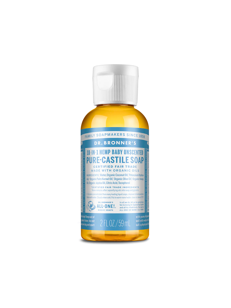 Dr Bronner's Unscented Soap 2oz
