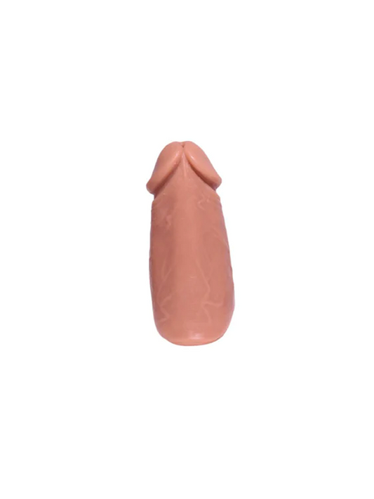 PeenPocket Silicone Pleasure Sleeve Caramel