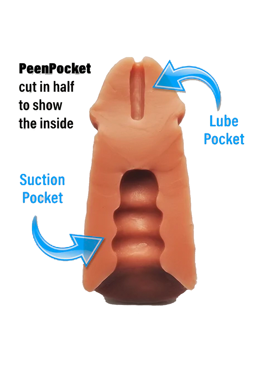PeenPocket Silicone Pleasure Sleeve Interior