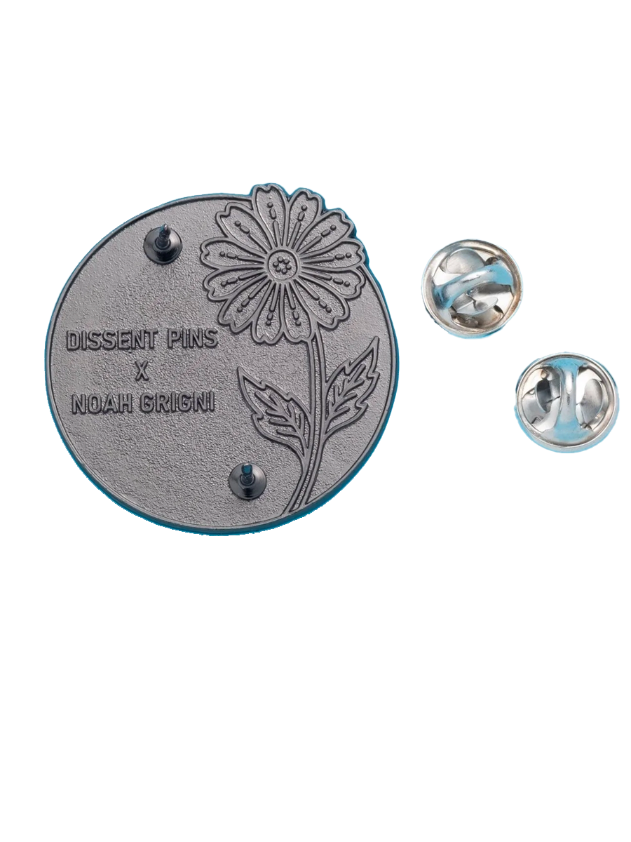 Let Trans Kids Bloom Pin