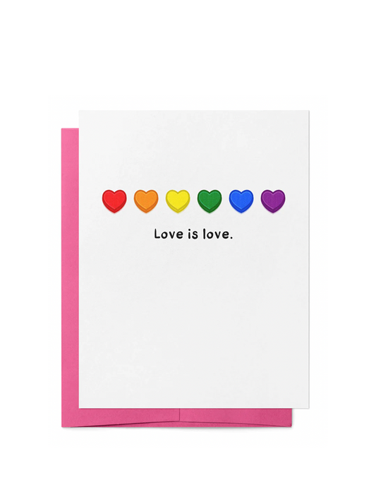 Love is Love Greeting Card