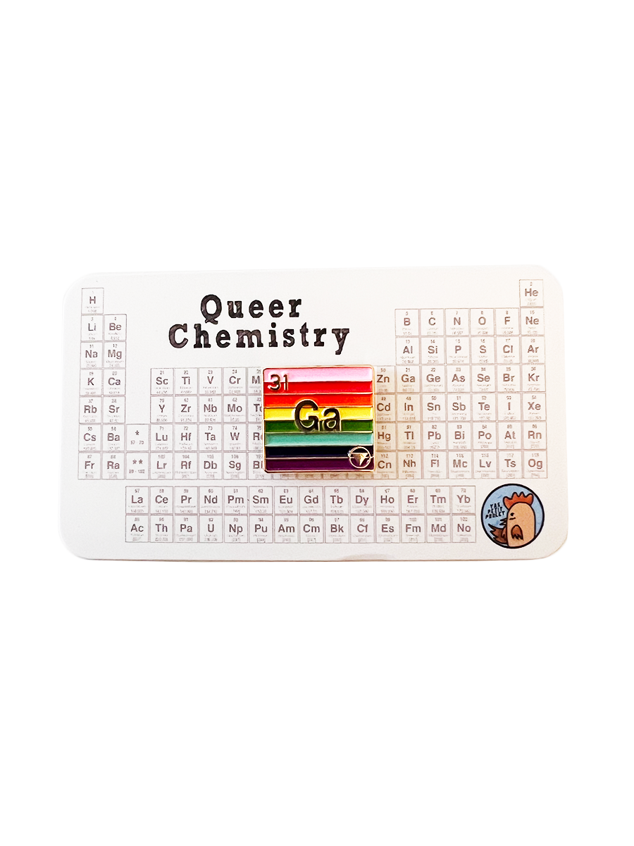 Queer Chemistry Gay Pin