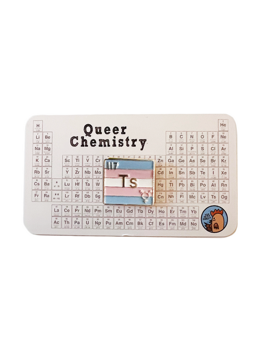 Queer Chemistry Transgender Pin