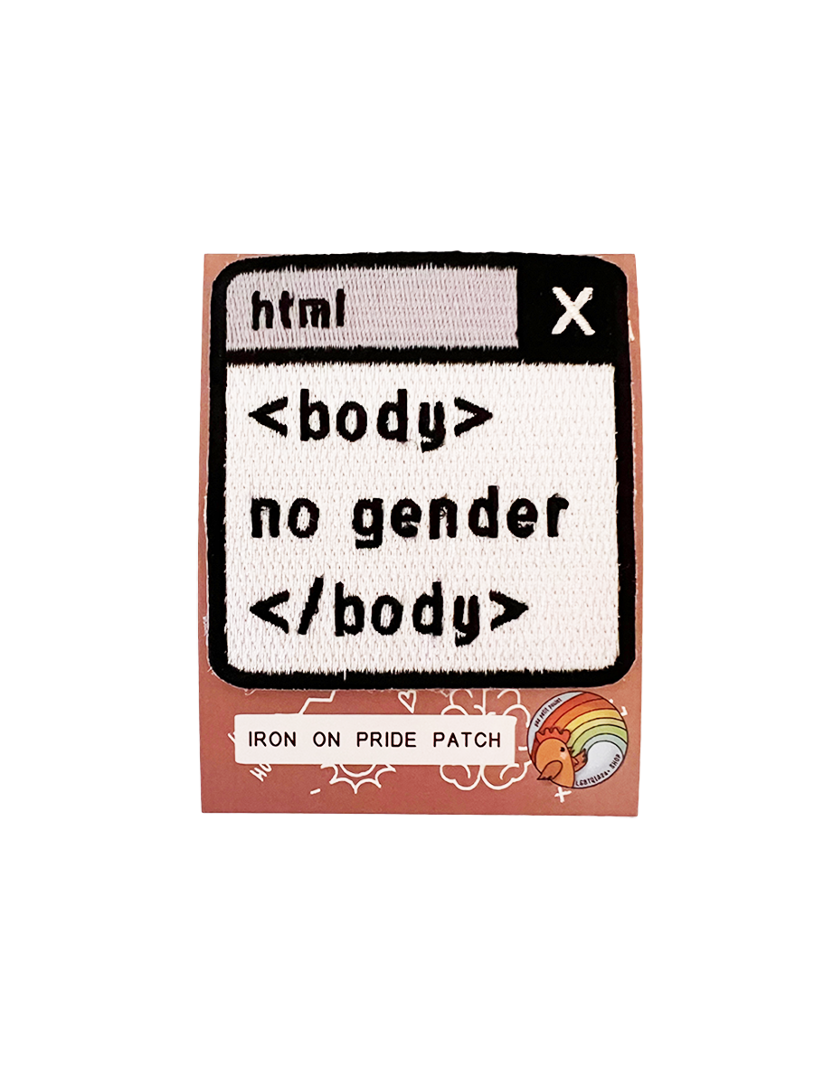 HTML No Body No Gender Patch