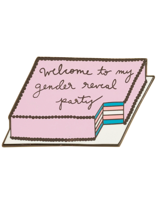 Welcome to My Gender Reveal Party Pin